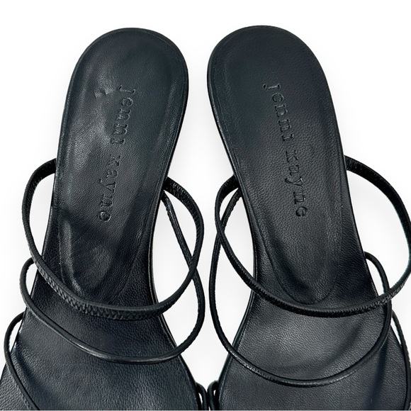 Jenni Kayne Black Strappy Sandals - Picture 4 of 12